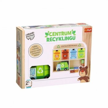 PROMO Zabawka drewniana Centrum recyklingu 61519 TREFL