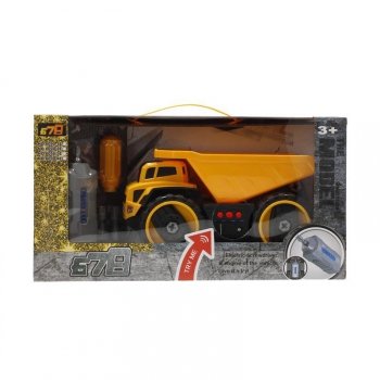 PROMO Auto do skręcania ciężarówka betoniarka dźwięk światło 481835 MC