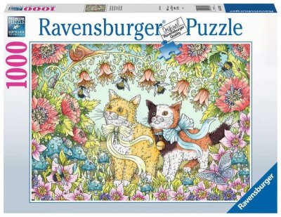 Puzzle 1000el Hannah Karlzon. Urocze kotki 167319 RAVENSBURGER