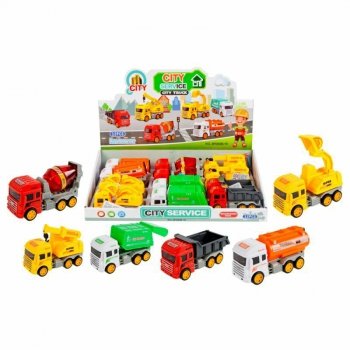 PROMO Auto ciężarowe 12cm p12 MC mix cena za 1 szt