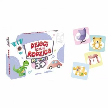 PROMO Gra dla najmłodszych Dzieci kontra Rodzice. Memorki 3+ KANGUR