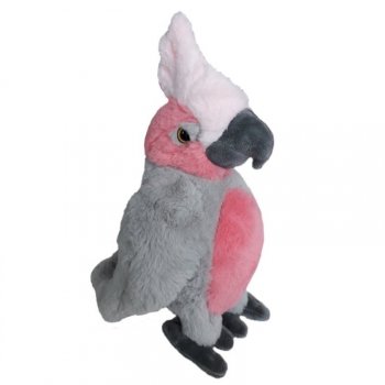 Maskotka Kakadu różowe 22cm 13841
