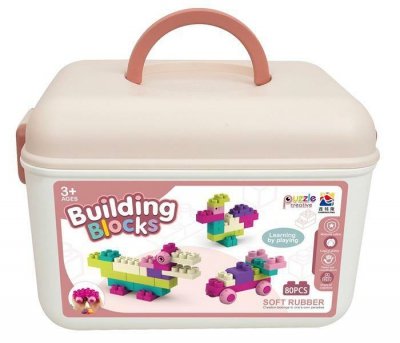 PROMO Klocki konstrukcyjne Junior 80el 502458 Mega Creativ