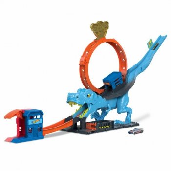 Hot Wheels City Pętla T-rexa Zestaw HKX42 MATTEL