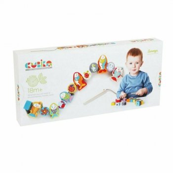 Drewniana nawlekanka rybki 13647 Cubika