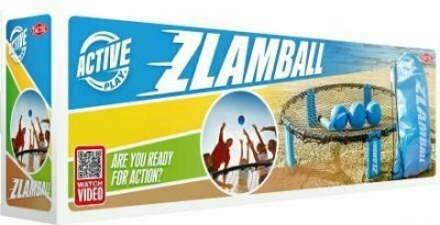 Active Play Zlamball Trampolina z siatką - gra TACTIC