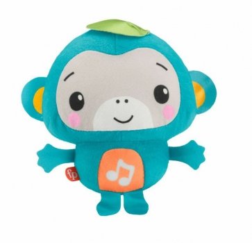 Fisher-Price Muzyczna Małpka przytulanka z dźwiękiem GWT71 MATTEL
