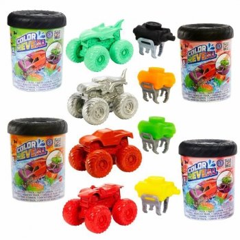 PROMO Hot Wheels Monster Trucks Color Reveal HJF39 MATTEL p2 cena za 1 szt