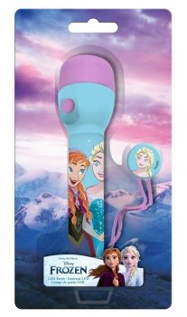Latarka duża 16x4,5cm Frozen Kraina Lodu FR50048 Kids Euroswan
