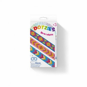 PROMO Haft Diamentowy Diamond Dotz Waves bransoletki Diamentowa mozaika 018-DTZ11012