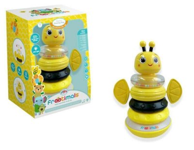 PROMO Układanka - Muzyczna Piramidka Frootimals Bizzy Lemonbee FT00023 Kids Euroswan