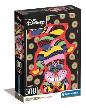 PROMO Clementoni Puzzle 500el Compact The Cheshire Cat 35533
