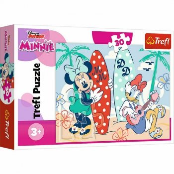 Puzzle 30el Kolorowa Minnie 18302 Trefl