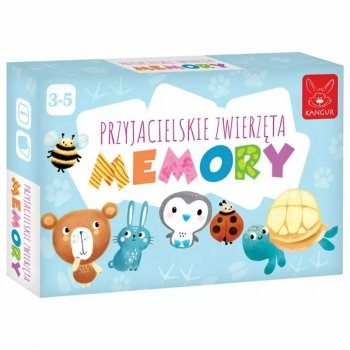 PROMO Memory przyjaciele zwierząt gra Kangur