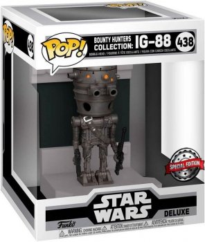 PROMO FUNKO POP FIGURKA Star Wars Deluxe Bounty Hunters IG-88 56106