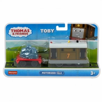 Fisher-Price Tomek i Przyjaciele Tobik Lokomotywa z napędem HTN30 MATTEL
