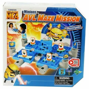 Minionki AVL Maze Mission Misja Labirynt gra zręcznościowa 7521