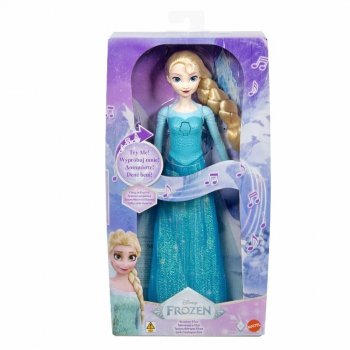 Disney Frozen Śpiewająca lalka księżniczka Elsa Kraina Lodu JDX52 MATTEL