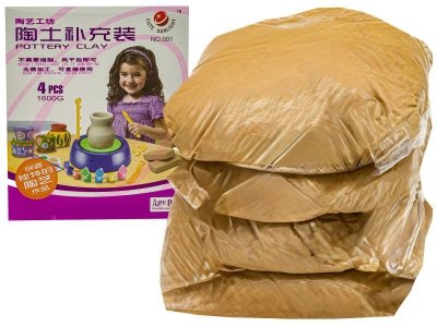 Glina Garncarska - Zestaw Uzupełniający 1,5 kg Zapas - Nieznany