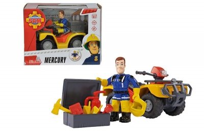SIMBA Strażak Sam Quad Mercury z figurką 925-7657