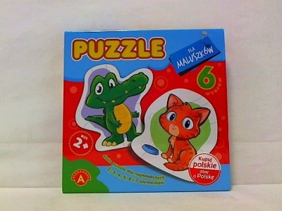 ALEXANDER Puzzle dla maluszków krokodyl 17328