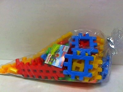 MARIOINEX Klocki konstrukcyjne Samolot 70el worek 01588