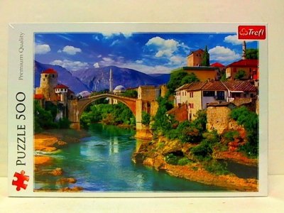 TREFL PUZZLE 500 Stary most w Mostarze,Bośnia i H..37333