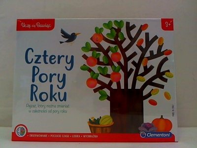 CLEMENTONI - ZABAWKI !!! CLE Uczę się bawiąc! Cztery pory roku 50608