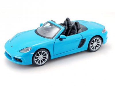 BBU BBU 1:24 Porsche 718 Boxster blue 21087BU 12671