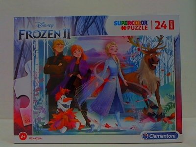 CLEMENTONI - PUZZLE CLE puzzle 24 maxi SuperKolor Frozen2 28513
