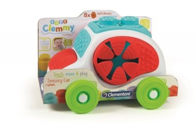 CLEMENTONI - ZABAWKI CLE BABY Clemmy autko z klockami 17315