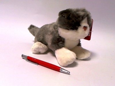 BEPPE Kot leżący 30cm szary 13737 17802