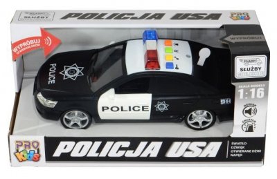 PRO-EXIMP Pojazd policyjny USA z dźwiękami n/bat 90937