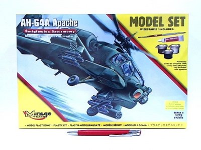 MIRAGE MODELE Mirage zest.d/sklej.HelikopterAH-64A Apache 872094
