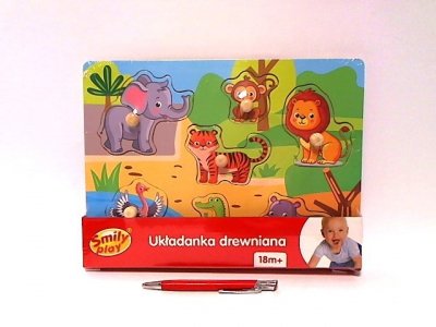 ANEK - SMILY PLAY Układ.drewn.ZOO SmilyPlay SPW83613 36139
