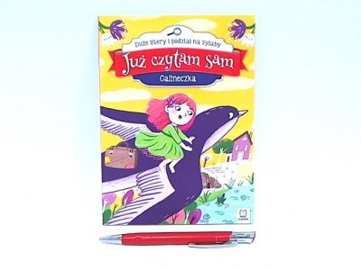 AKSJOMAT Już czytam sam Calineczka Duże litery...68666