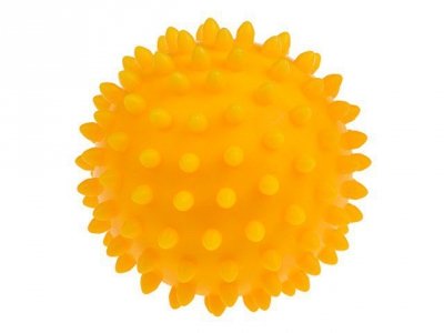 TULLO Piłka sensor.masaż/rehabilit 9cm zółty 441 74415