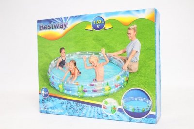 BESTWAY Basen 3-komory 183x33cm 51005 B51005 68002