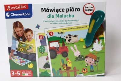 CLEMENTONI - ZABAWKI CLE Mówiące pióro dla malucha 50725