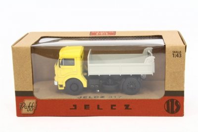 DAFFI Model PRL 1:43 Jelcz317 wywrotka żółty K-528 15286