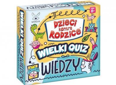 KANGUR - GRY Dzieci kontra rodzice gra Wielki Quiz Wiedzy 75079
