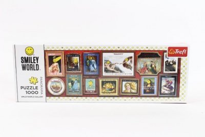 TREFL PUZZLE 1000 Panorama Galeria SmileyWorld 29053
