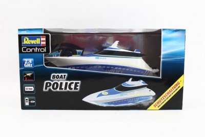 REVELL - CARRERA REVELL RC Boat Police 24138