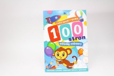 SKRZAT-WYDAWNICTWO 100 stron wesołej zabawy 72228 