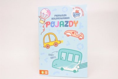 ZIELONASOWA Pierwsza kolorow.Gruby obrys Pojazdy 58.11.1 09758