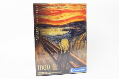 CLEMENTONI - PUZZLE CLE puzzle 1000 Compact Museum L UrloDiMunch 39791