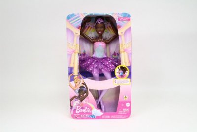 MATTEL Barbie baletnica Magicz.świat brunetka HLC26