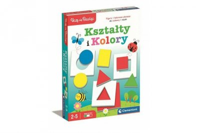 CLEMENTONI - ZABAWKI CLE Uczę się bawiąc! Kształty i kolory 50764