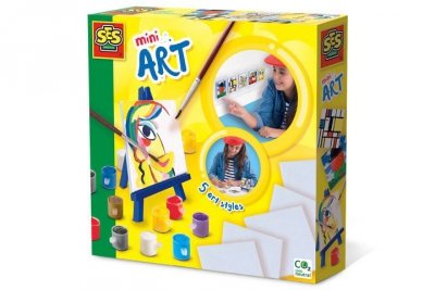 SES CREATIVE SES MiniArt mini sztaluga artysty set 14782 47822
