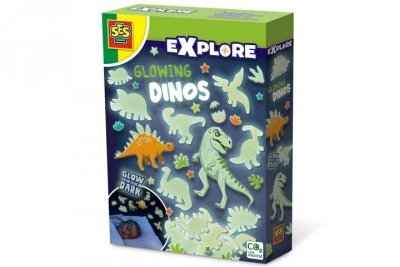 SES CREATIVE SES Expolre Świecące w ciemn.dinozaury 25127 51277